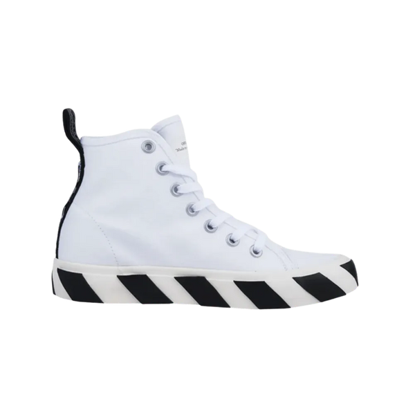OFF-WHITE Mid Top Vulcanised Sneaker 'White'