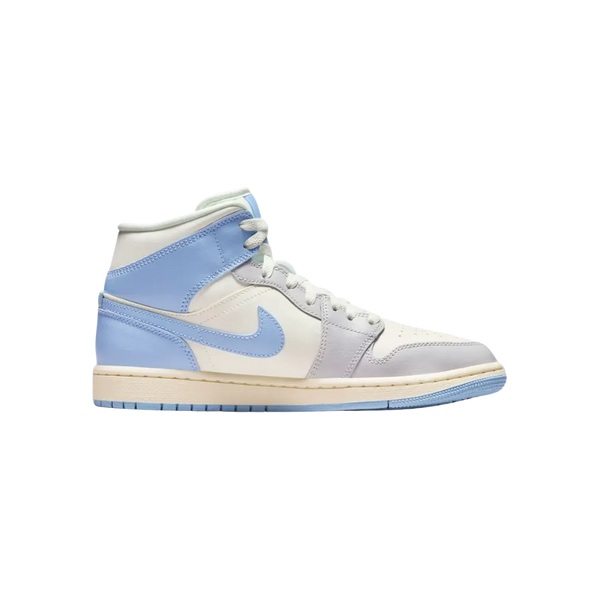 Air Jordan 1 Mid 'Psychic Blue Sail Coconut Milk'