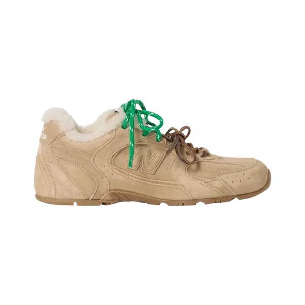New Balance x Miu Miu 530 SL 'Bleached Ecru Shearling'