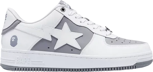 Bapesta #6 'Patent Leather Pack - Grey'
