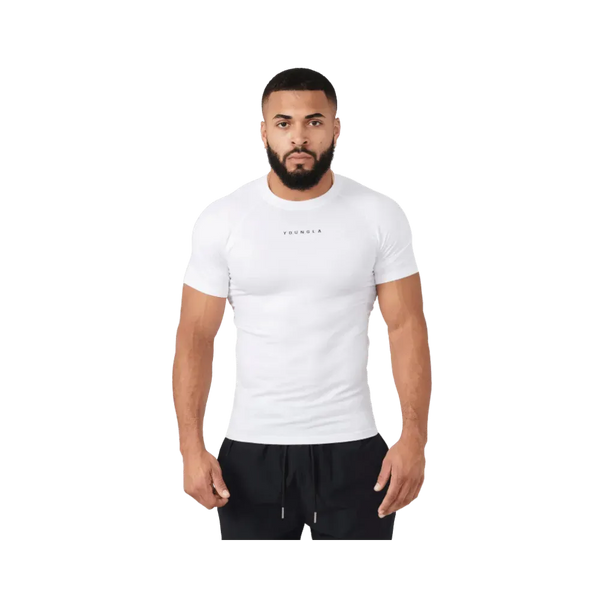 Young LA SuperVillain Compression Tees White