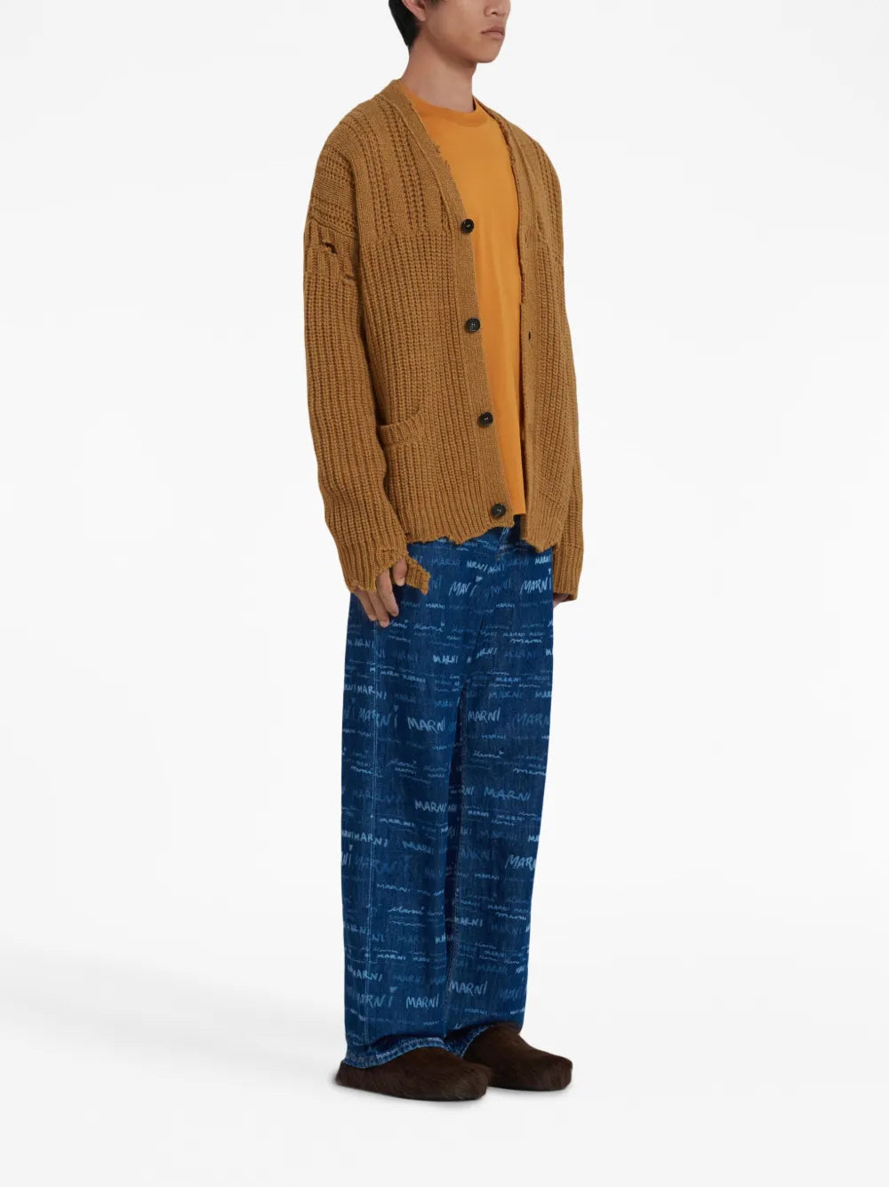 Marni Mega Marni Straight-Leg Trousers