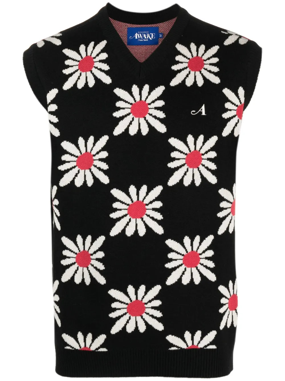 Awake Ny Awake Ny Floral-Print Knitted Vest