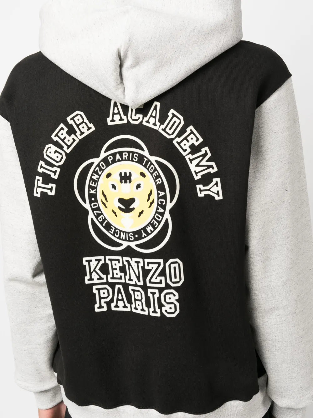 Kenzo Kenzo Colour-Block Stretch-Cotton Hoodie