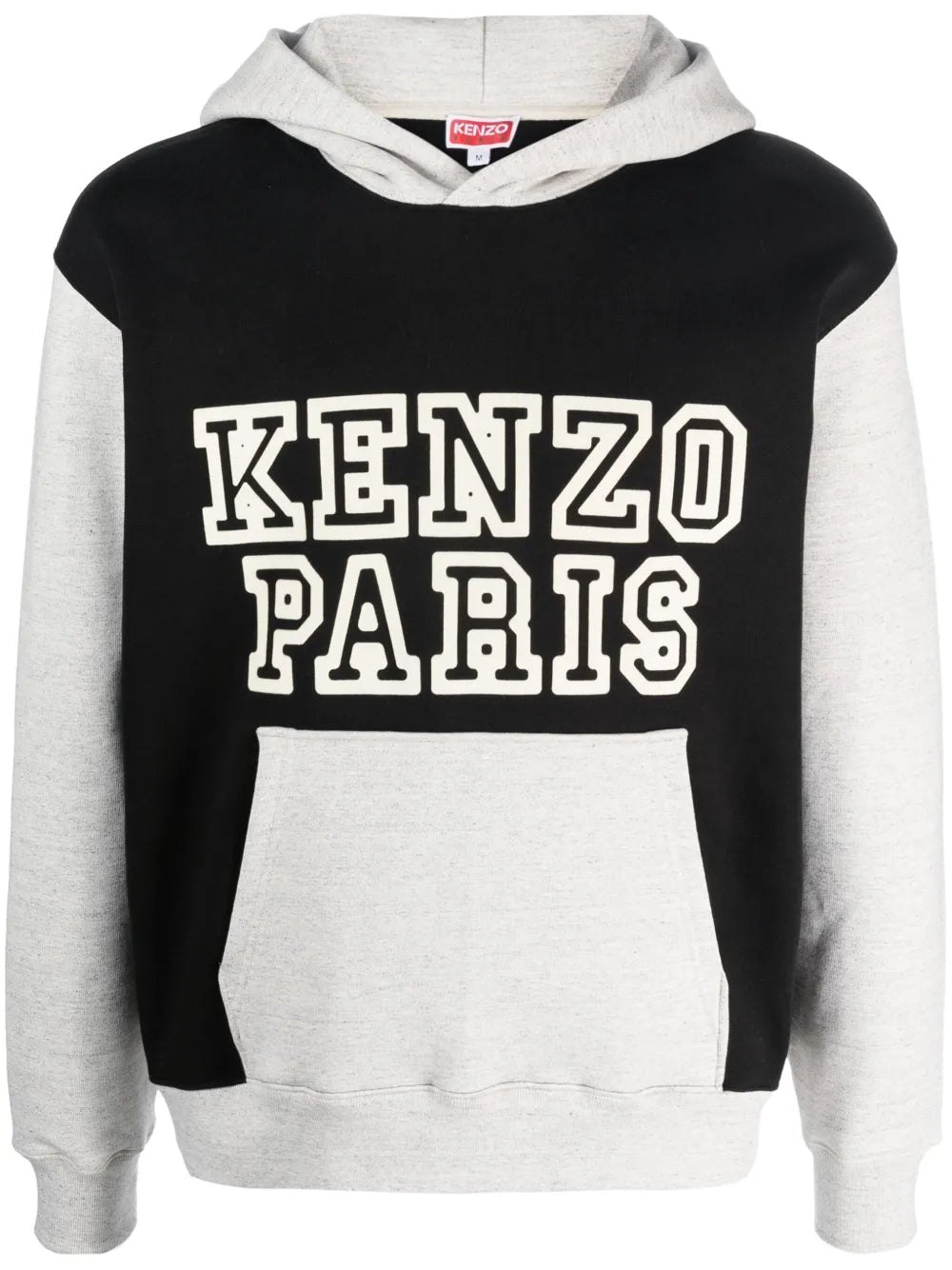 Kenzo Kenzo Colour-Block Stretch-Cotton Hoodie