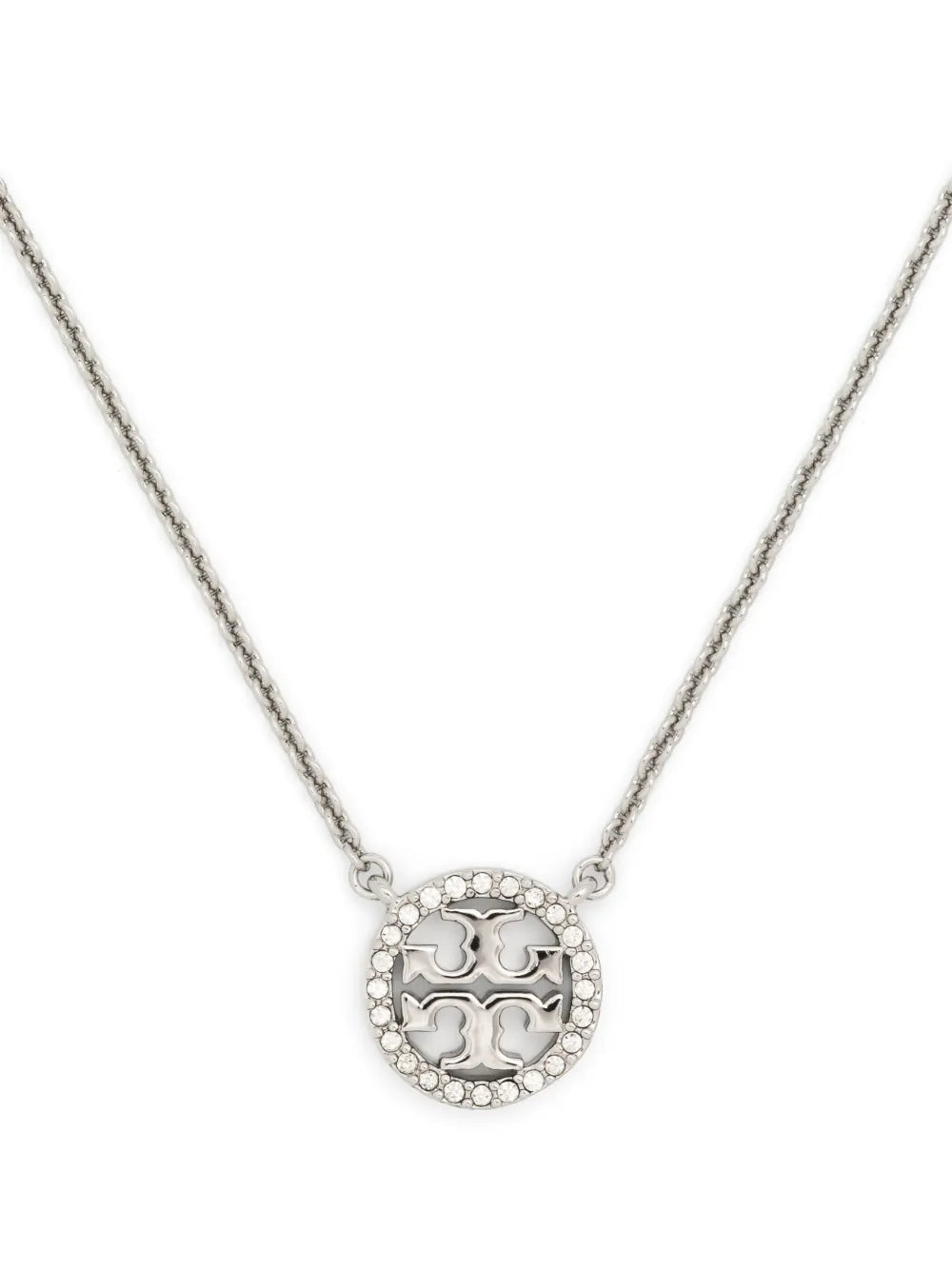 Tory Burch Miller logo-pendant necklace