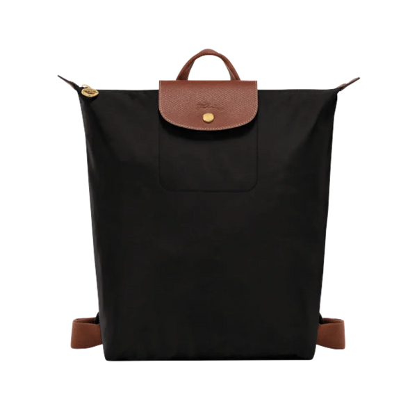Longchamp Le Pliage Original M Backpack Black - Recycled canvas