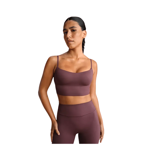 Nike X Skims Matte Women's Cami Longline Bra CURRANT