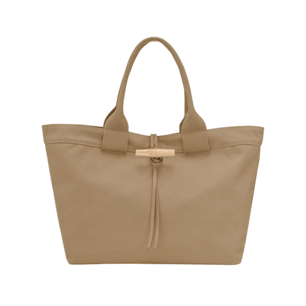 Longchamp Le Roseau Tote bag Desert - Canvas