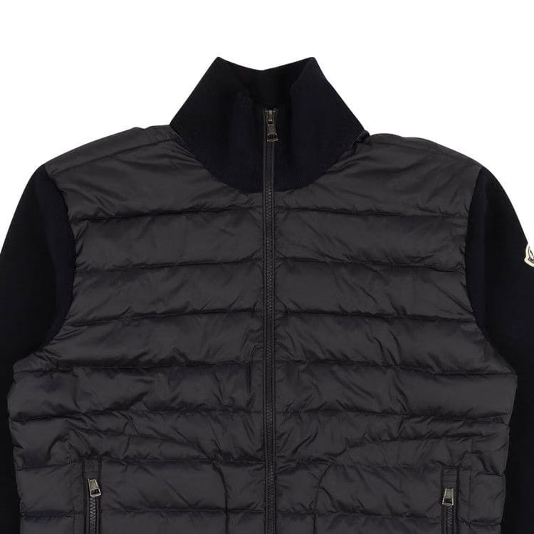 Moncler Moncler Tricot Down Filled Jacket Blue
