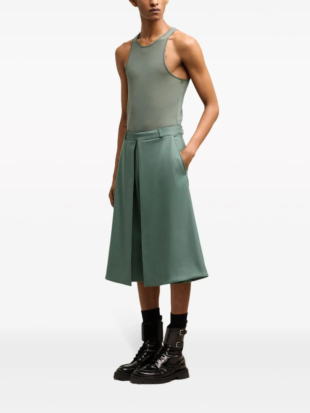 Ami Paris Ami Paris Panelled Shorts
