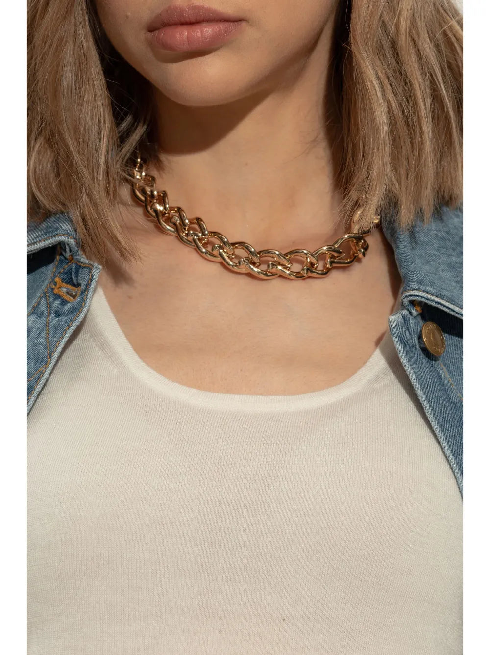 Tory Burch Wishbone chain necklace