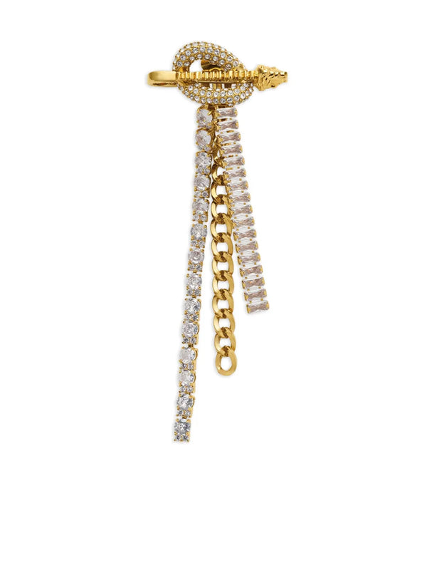 Versace Clash drop single earring