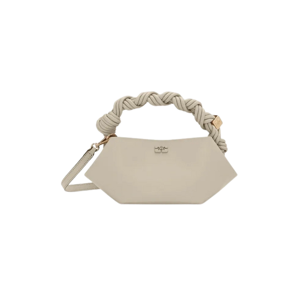 Ganni Light Grey Mini Bou Bag