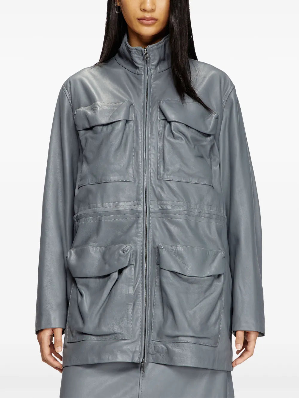 Diesel Diesel L-Wen Leather Jacket