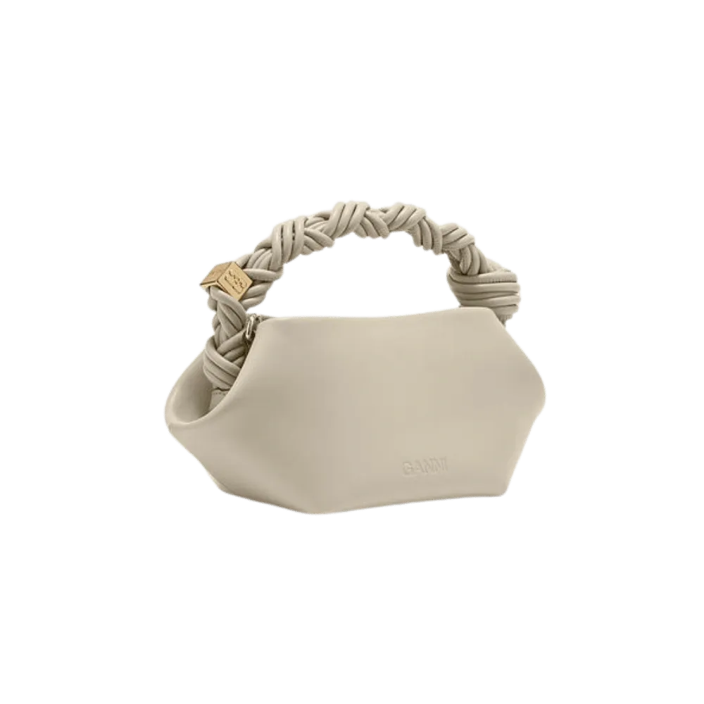 Ganni Light Grey Mini Bou Bag
