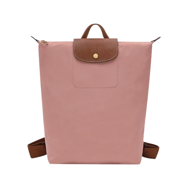 Longchamp Le Pliage Original M Backpack Pink Tea - Recycled canvas