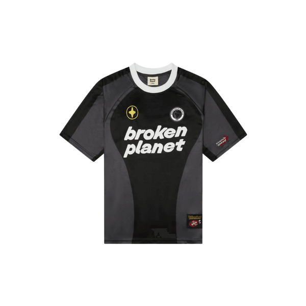 Broken Planet Football JerseyBlack/Grey
