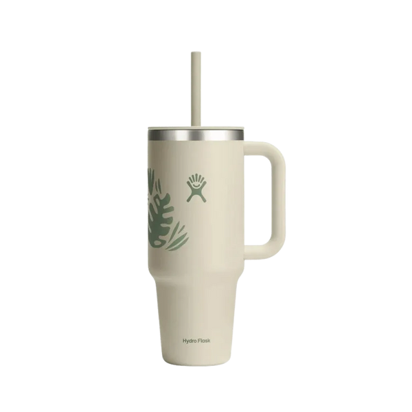 Hydro Flask 40 OZ Travel Tumbler Botanical Bliss Coconut