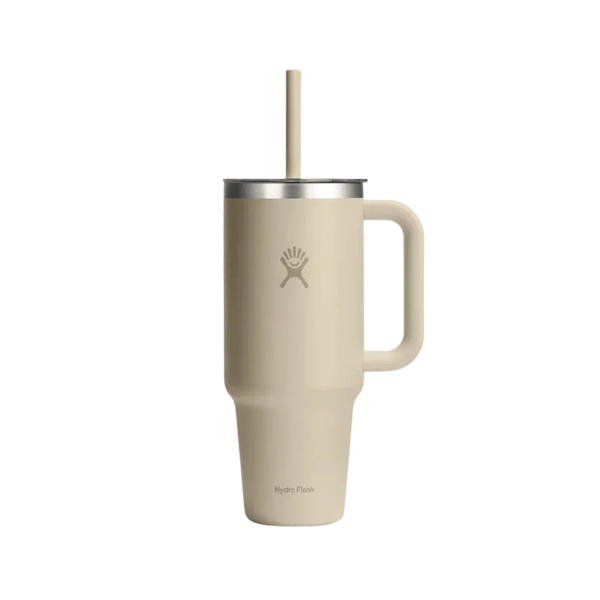 Hydro Flask 40 OZ Travel Tumbler Oat-Clear