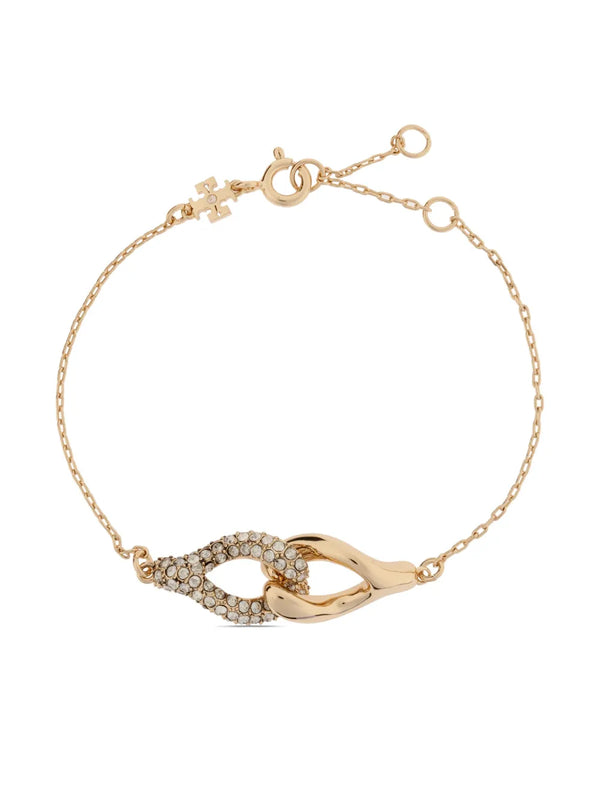 Tory Burch interlocking wishbone bracelet