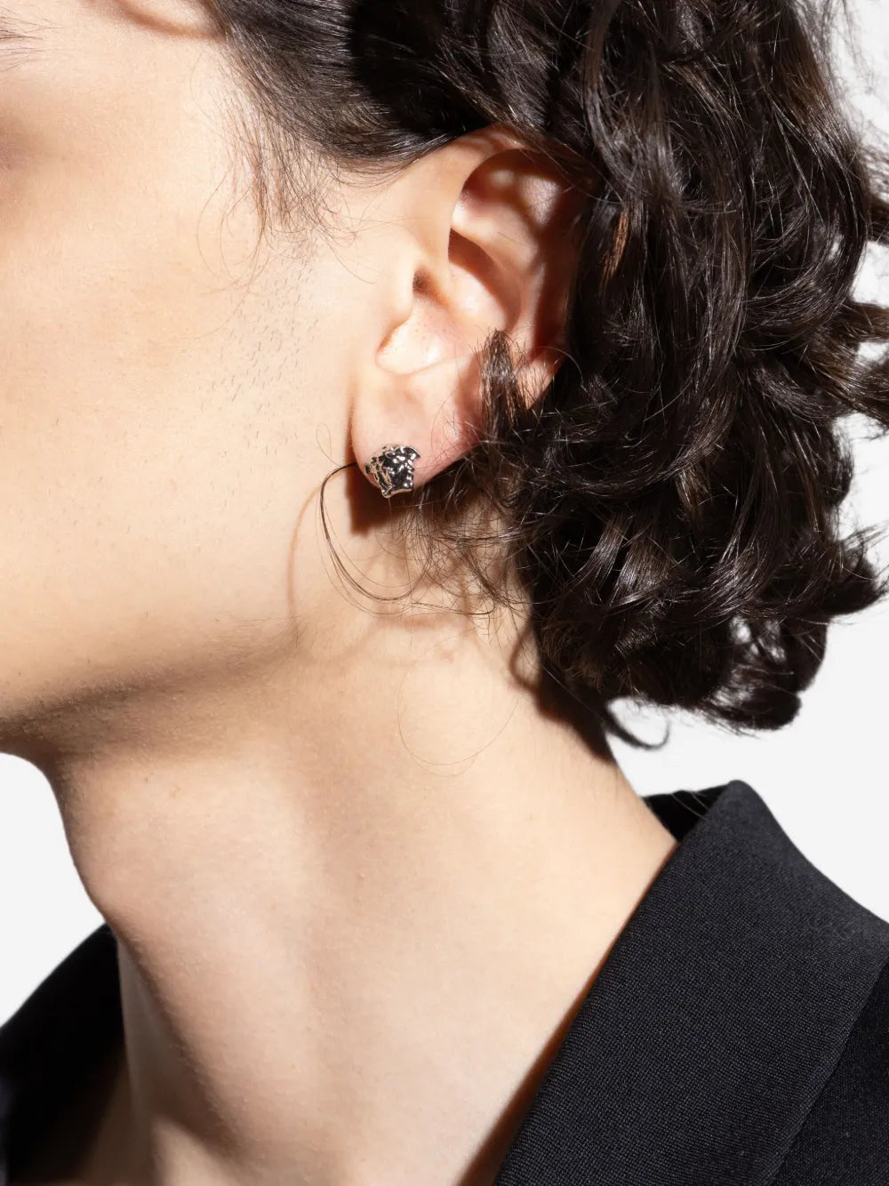 Versace metal earrings