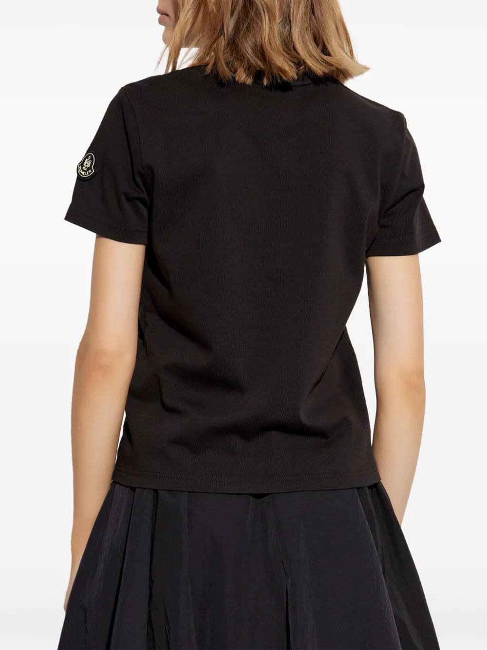 Moncler Moncler Glitter-Logo T-Shirt