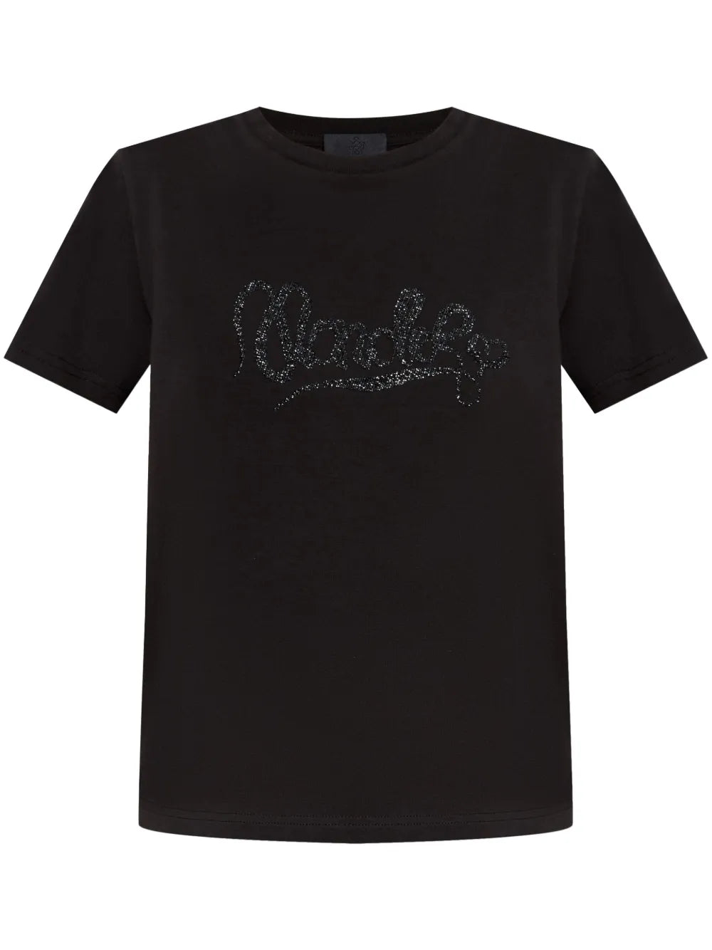 Moncler Moncler Glitter-Logo T-Shirt