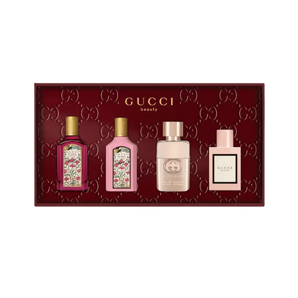 Gucci Mini Luxury Women's Fragrance 4-Piece Gift Set Christmas Limited Edition