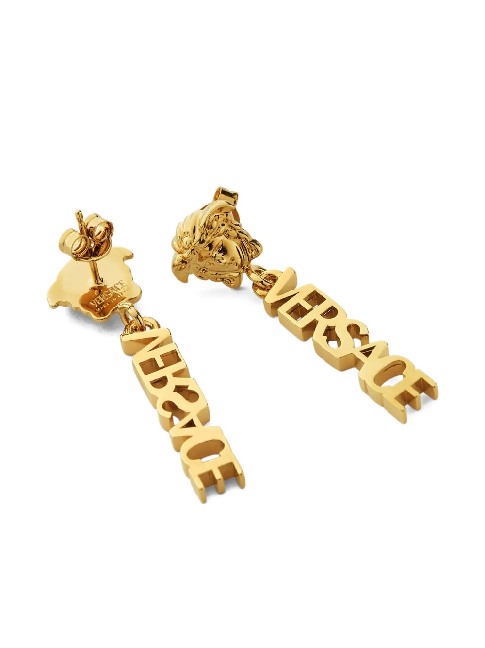 Versace Medusa Head drop earrings