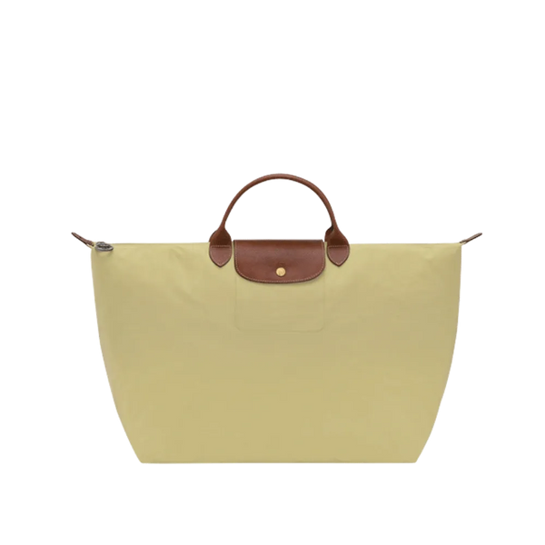 Longchamp Le Pliage Original L Travel bag Pistachio - Recycled canvas
