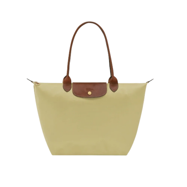 Longchamp Le Pliage Original M Tote bag Pistachio - Recycled canvas