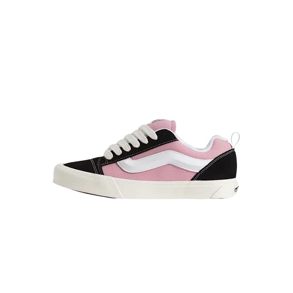 Vans Knu Skool Shoe Black And Pink