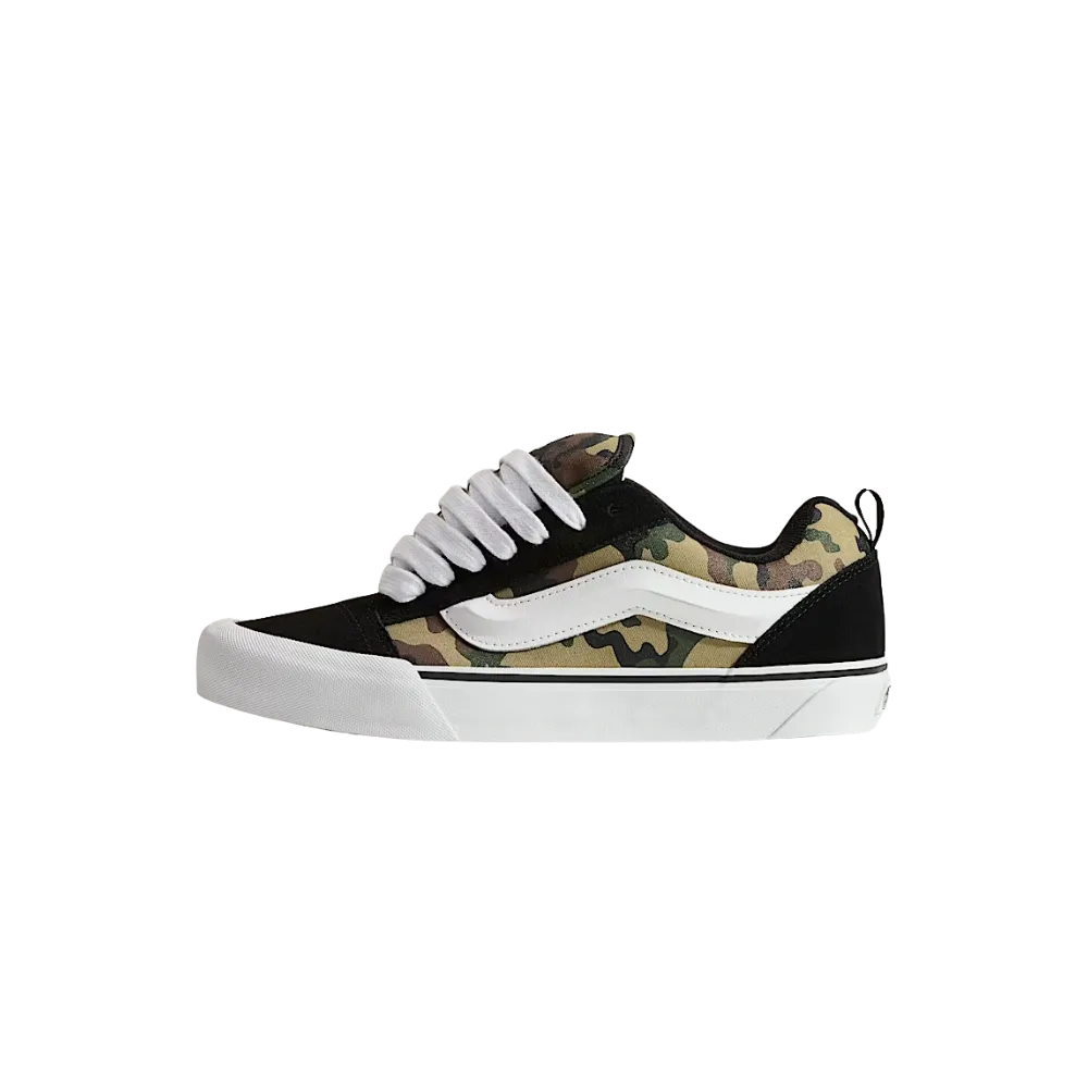 Vans Knu Skool Shoe Black And Green
