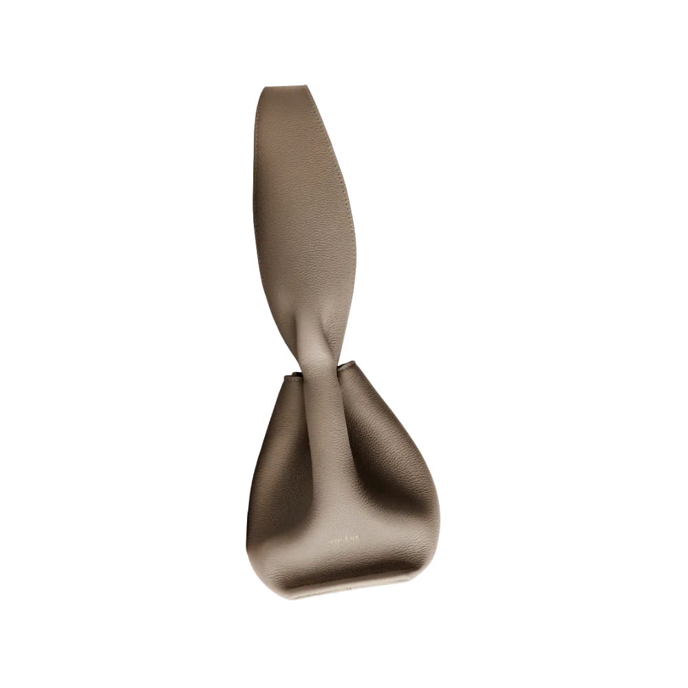 Polène Numéro Neuf East West Textured Taupe