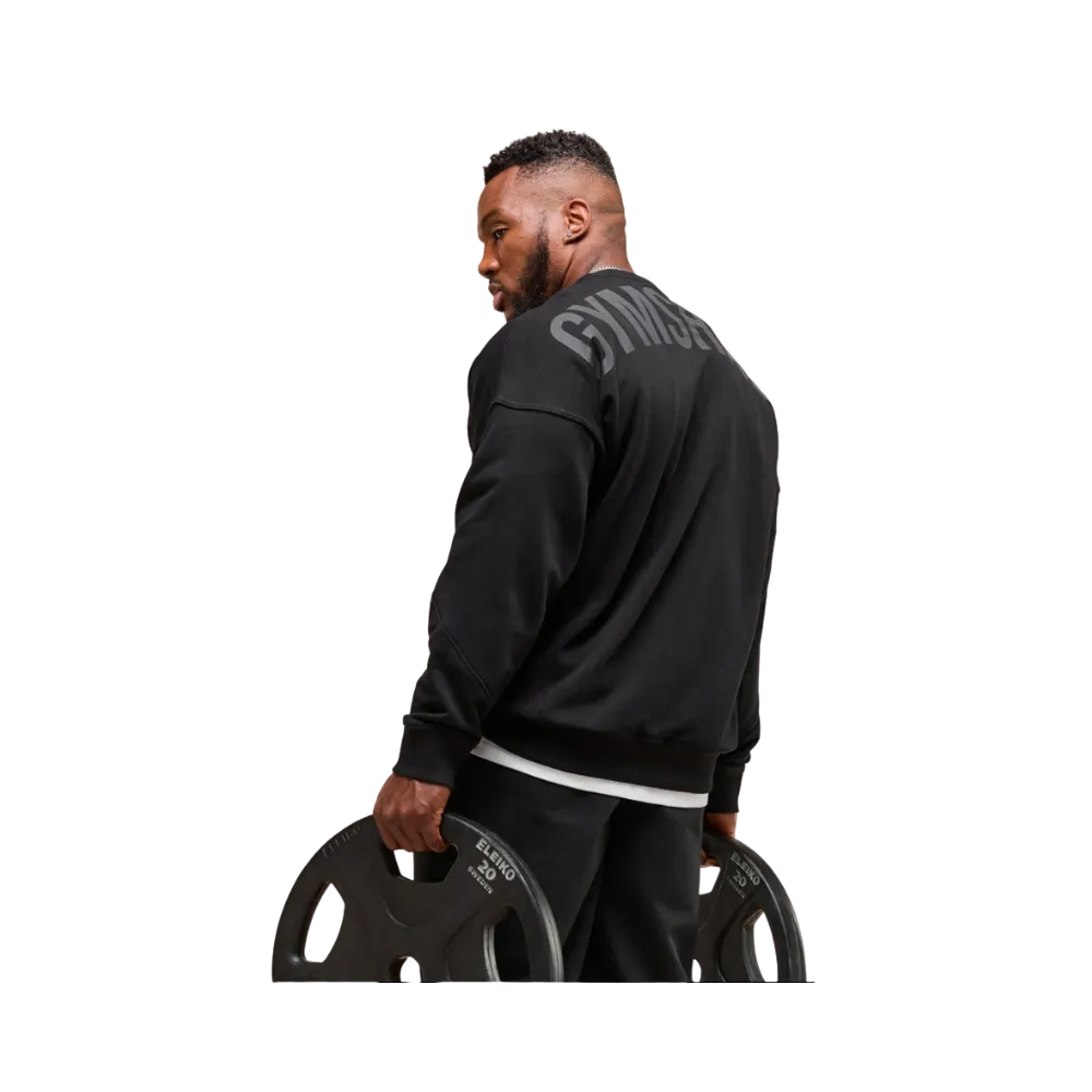 Gymshark Power Crew Oversized Fit Black