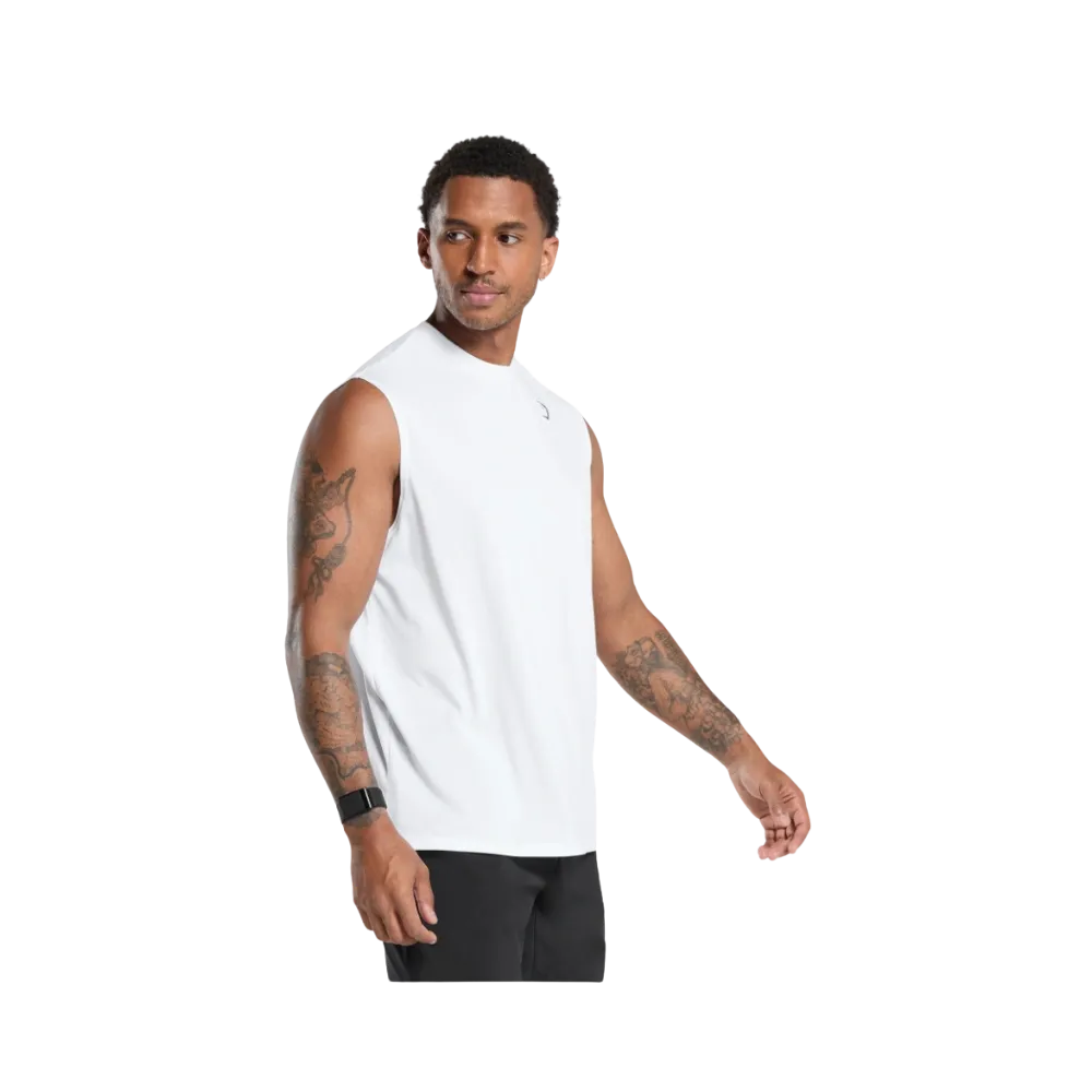 Gymshark Oversized Performance Tank White