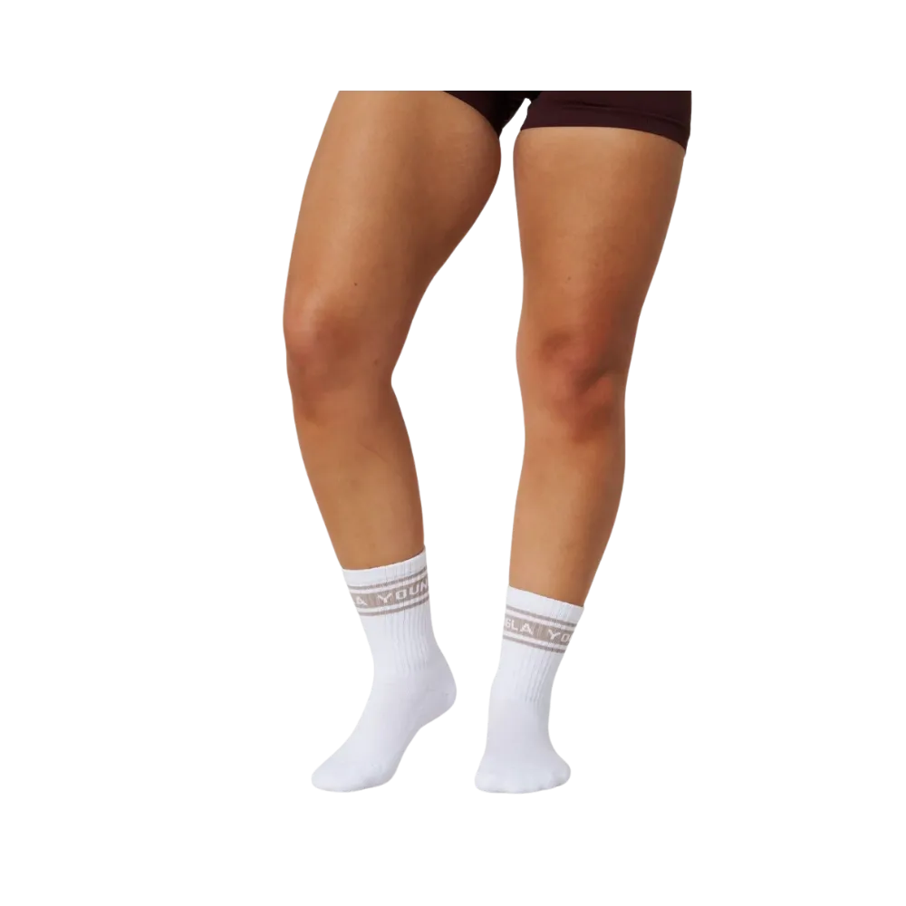 YoungLA Elevate crew socks Purple Pack