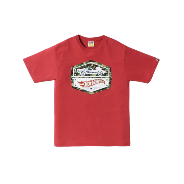 BAPE x Hot Wheels Car Exclusive Tee Red