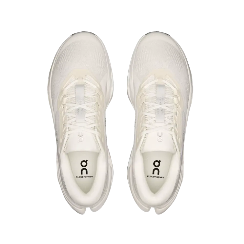 On Running Cloudrunner 3 White | Glacier