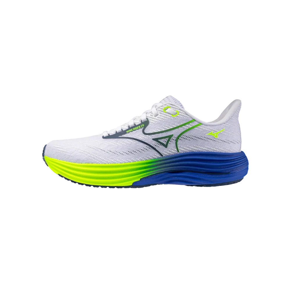 Mizuno Wave Rider 29 White-Estate Blue