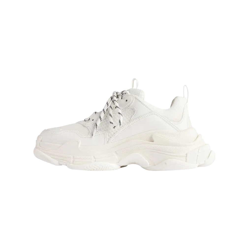 Balenciaga Triple S Tape Sneaker In White