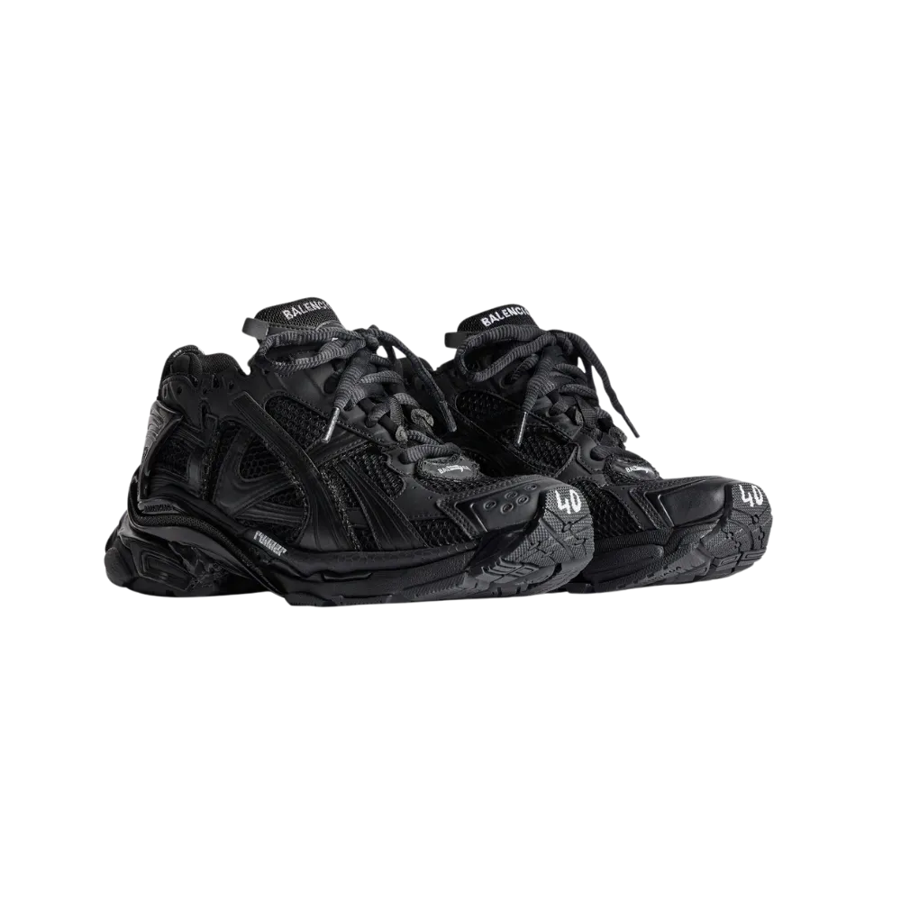 Balenciaga Runner Sneaker In Black