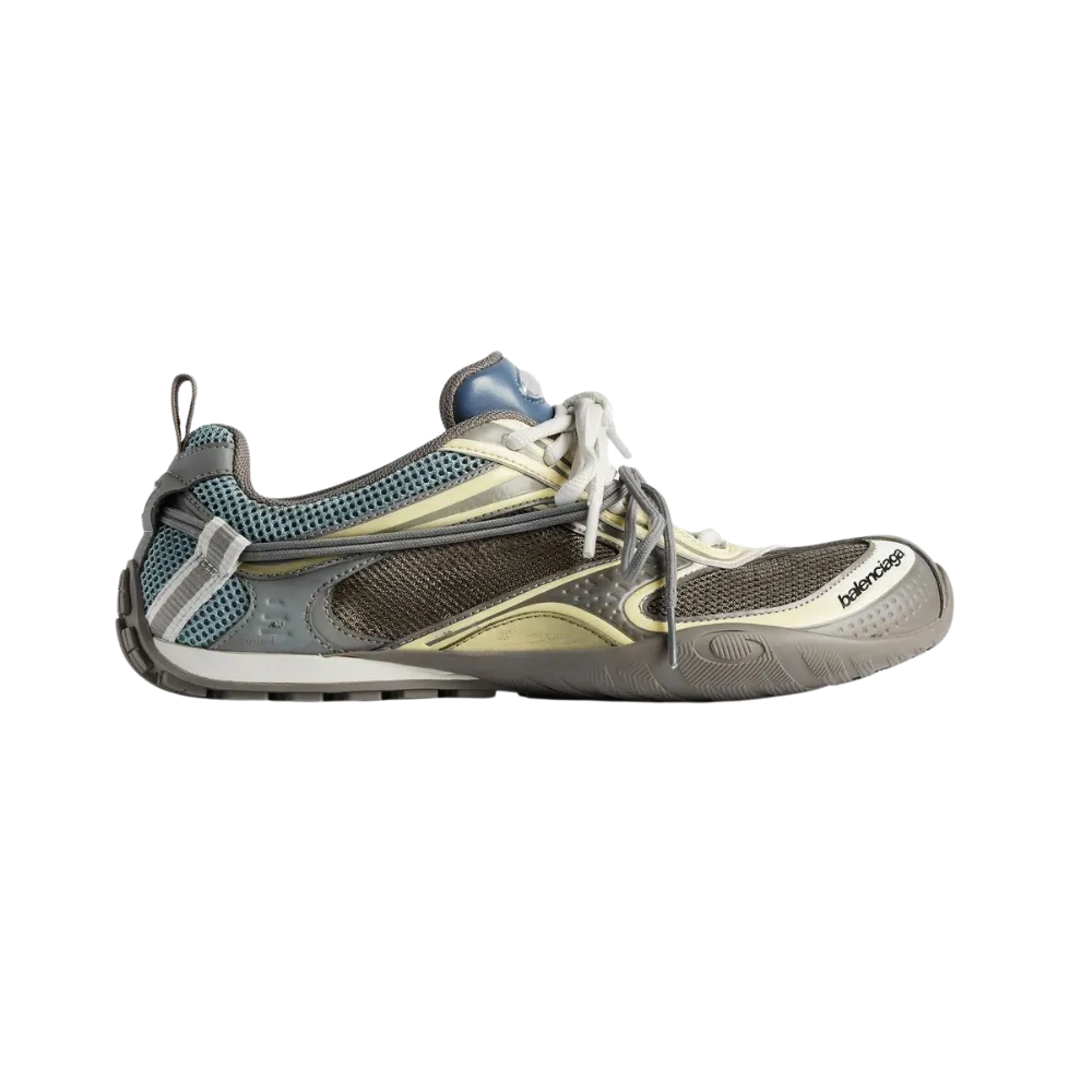 Balenciaga Radar Gradient Lines Sneaker In Brown