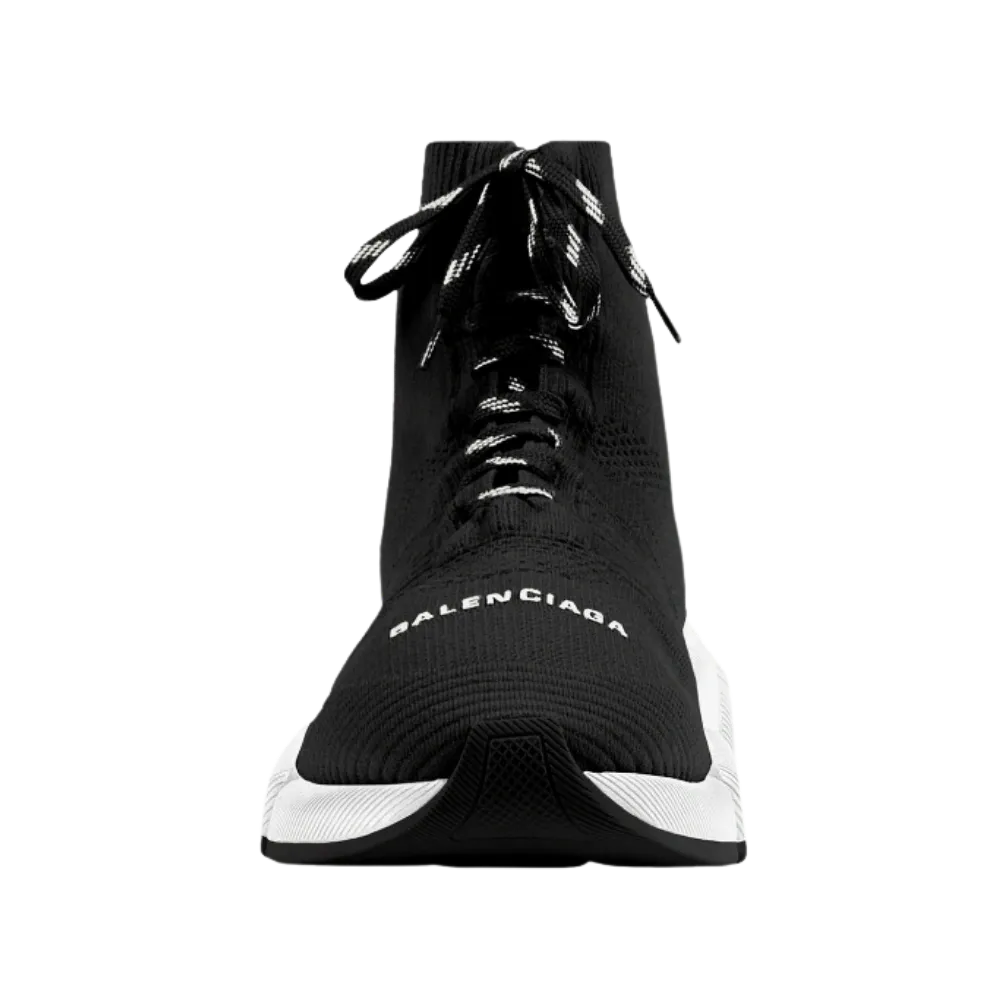 Balenciaga Speed 2.0 Lace-Up Sneaker In Black