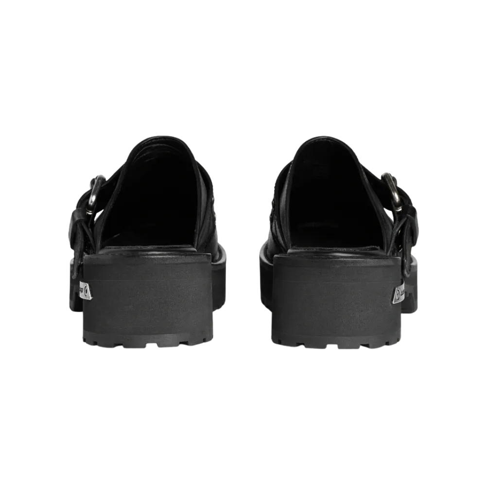 Balenciaga Venom Mule In Black