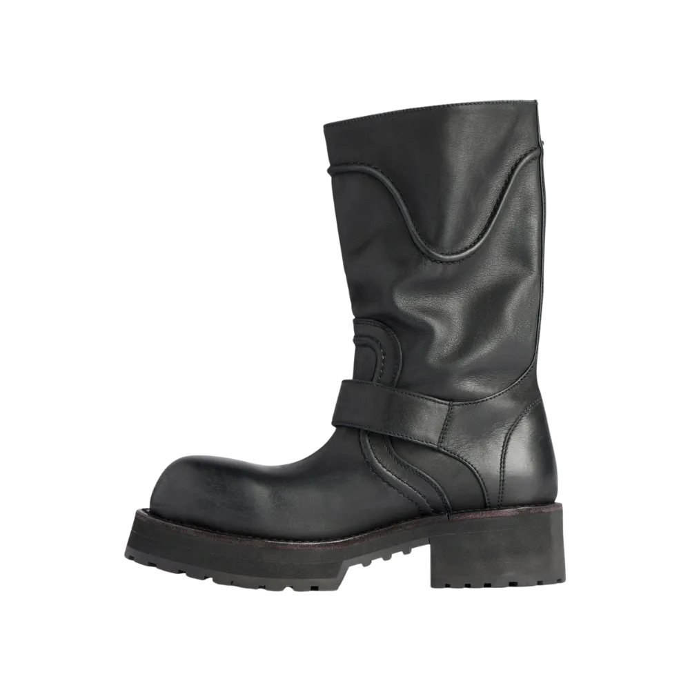 Balenciaga Venom Boot In Black