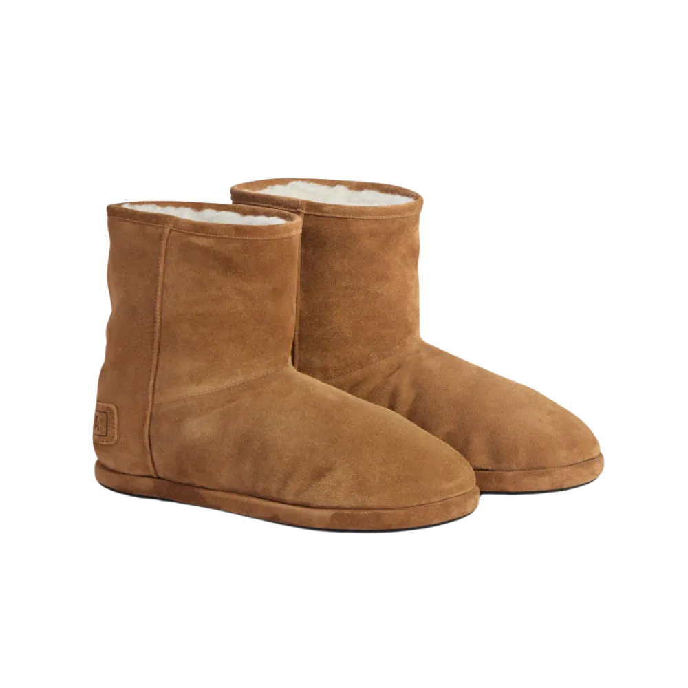 Balenciaga Alaska Soft Bootie In Brown