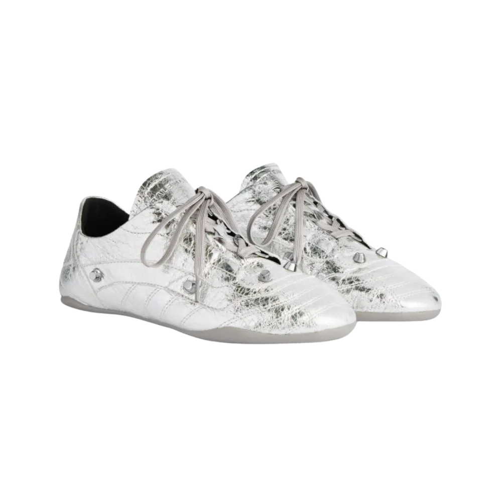 Balenciaga City Sneaker In Silver