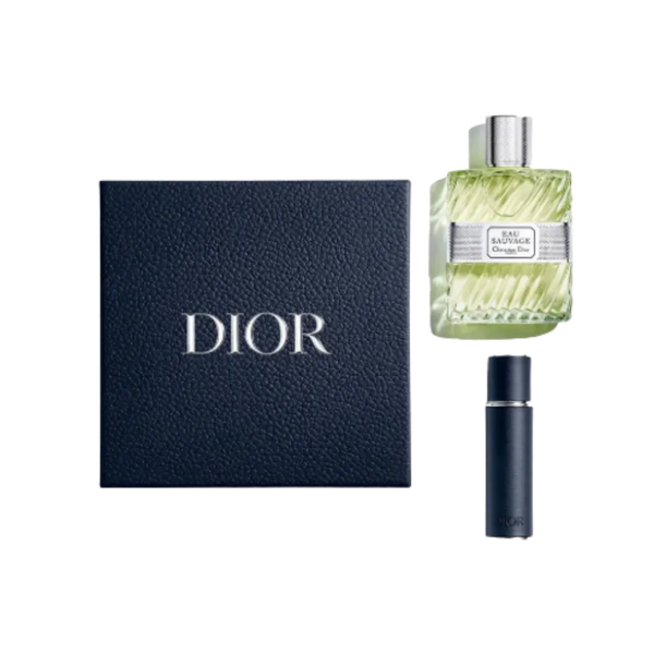 Eau Dior Sauvage Gift Set - Limited Edition Eau De Toilette And Travel Spray